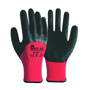 BAY-EL KIRMIZI LATEX ELDİVEN 3/4 10'' EL190