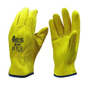 BAY-EL DERİ ELDİVEN SARI EL400