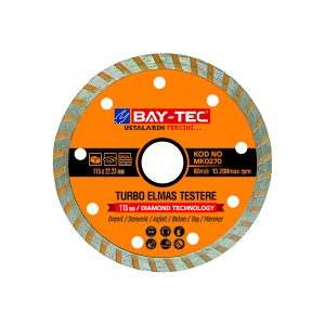 BAYTEC TURBO ELMAS TESTERE 180 mm MK0280